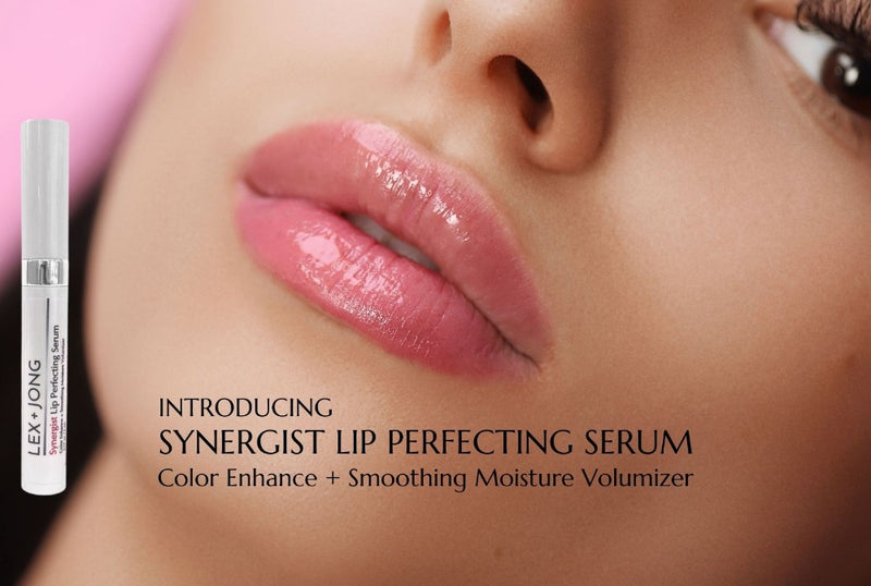 Introducing Synergist Lip Perfecting Serum - Color Enhance + Smoothing Moisture Volumizer main model image
